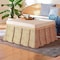 Bali & Pari Rotem Natural Rattan Ottoman, Large 264-14445-ZORO - alternate 4