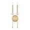 Z-Lite Gaultier  Modern Gold 2 Light Wall Sconce 6100-2S-MGLD - alternate 7