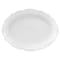 Gibson Home Bountiful Joy 18.75 x 14 Inch Durastone Oval Platter in White 136588.01 - alternate 1