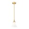 Z-Lite Fleur Modern Gold 1 Light Pendant 1958P8-MGLD - alternate 1