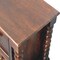 Homeroots 22" Brown Solid Wood Two Drawer Nightstand 701742 - alternate 9