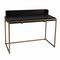 Homeroots 46" Black And Gold Writing Desk 402050 - alternate 7