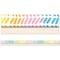 Happily Ever Elementary Creatively Inspired Watercolor Chevron Straight Borders, 36 Feet Per Pack, 6PK 108504 - alternate 2