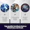 Flash Furniture Lila  Commercial Grade Indoor-Outdoor PE Rattan Restaurant Barstool with Black Aluminum Frame and Footrest in Gray, PK2 2-SDA-AD632032R-GY-GG - alternate 15