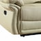 Homeroots 75in Beige Faux Leather Manual Reclining Love Seat With Storage 329421 - alternate 3