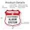Signmission Security Alarm Shield Sign Protected By, 12 Inch X 12 Inch, Aluminum Metal Sign SHI-A-12-460 - alternate 5