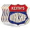 Signmission Keith's Workshop, 4 inch X 4 inch, Vinyl Decal, 5PK SHI-D-5PACK-4-489-KEITH - alternate 1