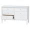 Baxton Studio Hoffman Dresser with Scalloped Apron and Turned Legs, White 272-14816-ZORO - alternate 7