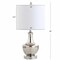 Jonathan Y Colette 20" Mini Glass LED Table Lamp, Silver JYL1029B - alternate 8