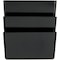 Officemate Wall Pocket, Letter, Black, 7 In H, PK3 21422 - alternate 1