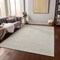 Homeroots 3' X 5' Beige And Ivory Geometric Washable Indoor Outdoor Area Rug 596896 - alternate 6