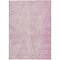 Homeroots 10' X 14' Pink And Ivory Abstract Washable Indoor Outdoor Area Rug 597045 - alternate 6