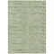 Homeroots 9' X 12' Green And Ivory Geometric Washable Indoor Outdoor Area Rug 583496 - alternate 8