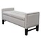 Homeroots 50" Cream and Black Tufted Linen Upholstered Storage Bench with Flip Top 530660 - alternate 8