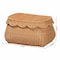 Bali & Pari Ayleen Natural Rattan Basket with Scalloped Lid - Handwoven Wicker Storage Box, Home Decor, Small 267-14595-ZORO - alternate 8