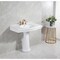 Kingston Brass 35" Ceramic Pedestal Sink, 8-Inch, 3-Hole, Glossy White VPB3538 - alternate 6