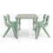 Flash Furniture 5 PC Plastic Activity Table and 4 Chairs Set, 10.5 inSeat Height-Sage YU-YCY-060-0034-RECT-TBL-SAGE-GG - alternate 6
