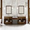 James Martin Vanities Bellshire 96" Dual Vanity Set w/ 24" Make-Up Counter, Honey Oak w/3 cm Ethereal Noctis Silestone Top 660-VMC96-HNO-3ENC - alternate 5