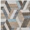 Homeroots 5' X 8' Brown Geometric Washable Indoor Outdoor Area Rug 608041 - alternate 8