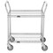 Zoro Select Utility Cart, Cap 400 Lb, 36x18, 2 Shelves UC2-1836LZ - alternate 1