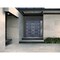 Vdomdoors Steel Double Doors Deux 1105 Gray Graphite Sidelight Exterior Window Stainless Inserts Single Moder DEUX1105DEXD-GRE-RH-W72+12 x H80 - alternate 6