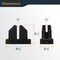 Powertec Parallel Clamp Blocks for Cabinet Door & Frame Gluing, Works As Wall Mountable Storage Solution, 4PK 72155 - alternate 4