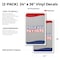 Signmission Pague Aqui, Vinyl Decals Only 24 Inch x 36 Inch, Vinyl Decal, 2PK DSB-2436-2PACK-30409 - alternate 2