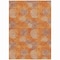 Homeroots 10' X 14' Orange Silver And Peach Polka Dot Washable Indoor Outdoor Area Rug 614688 - alternate 7