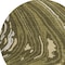 Homeroots 8' Olive Green And Beige Round Abstract Washable Indoor Outdoor Area Rug 601292 - alternate 8