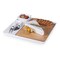 Picnic Time Family Of Brands Peninsula Cutting Board & Serving Tray, Bamboo & White Porcelain 953-05-505-000-0 - alternate 5