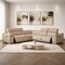 Homeroots Beige Leather Power Reclining L Shaped Five Piece Corner Sectional 643948 - alternate 4
