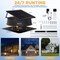 Wrightmaster 55-Watt 1200 CFM Black Aluminum Roof Mount Solar Attic Fan with Smart Power Adapter and Remote ZR-SAF-55 - alternate 9