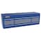 Proto 550 Series Top Chest, 15 Drawer, Blue, Steel, 88 in W x 27 in D x 27-1/4 in H J558827B-15BL - alternate 1