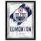 Holland Bar Stool Co Edmonton Oilers 17 in.x22 in. Logo Wall Mirror MLogo - alternate 1