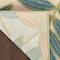Homeroots 8' X 11' Blue Green And Yellow Palm Leaf Indoor Outdoor Area Rug 548083 - alternate 5