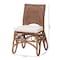 Bali & Pari Rivan Natural Rattan Dining Chair 265-14559-ZORO - alternate 9