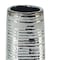 Homeroots 40" Silver Striped Tapered Ceramic Floor Vase 576735 - alternate 5