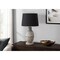 Monarch Specialties Lighting, 25"h, Table Lamp, Grey Resin, Black Shade, Contemporary, Modern I 9887 - alternate 2