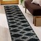 World Rug Gallery Southwestern Geometric Runner Rug 2 ft 3 in x 8 ft Black WR92BLACK2X8 - alternate 1