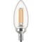 Signify Ultra Efficient 60W Equivalent Soft White B11 LED Light Bulb, 3PK 592147 - alternate 3