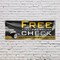 Signmission Free Tire Pressure Check, 18 Inch x 48 Inch, Vinyl Banner B-30647 - alternate 2
