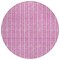 Homeroots 8' Blush And Ivory Round Striped Washable Indoor Outdoor Area Rug 595855 - alternate 7