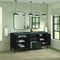 James Martin Vanities Myrrin 72'' D Vanity, Carbon Oak w/ Parisien Bleu Silestone Top w/FreePower Wireless Charger 485-V72-CBO-FPBL - alternate 9