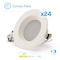 Infibrite 4 In. 3CCT Selectable 9W 750LM Recessed Retrofit LED Downlight, Dimmable, Wet Rated, 24PK IB-005-7-9W-WH-24PK - alternate 1