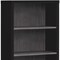 Homeroots 48" Black And Gray Distressed Wood Adjustable Four Tier Bookcase 333508 - alternate 4