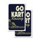 Signmission Go Kart Racing, A-Frame & 2 Decals Installed, Heavy-Duty Plastic Frame SBHD-D-2436-30382 - alternate 5