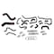 Hps Performance Silicone Radiator, Heater and Ancillary Coolant Hose Kit, Black,  57-1813-BLK - alternate 1