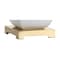 Jonathan Y Vienna 25.5" Ceramic LED Table Lamp, White/Gold JYL3049B - alternate 6