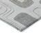 Homeroots 8' X 10' Gray Silver And Gold Geometric Washable Indoor Outdoor Area Rug 616811 - alternate 7