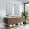 James Martin Vanities Marcello 72'' D Vanity, Chestnut w/ Jasmine Pearl Top w/FreePower Wireless Charger D200-V72-CSN-FEJP - alternate 9
